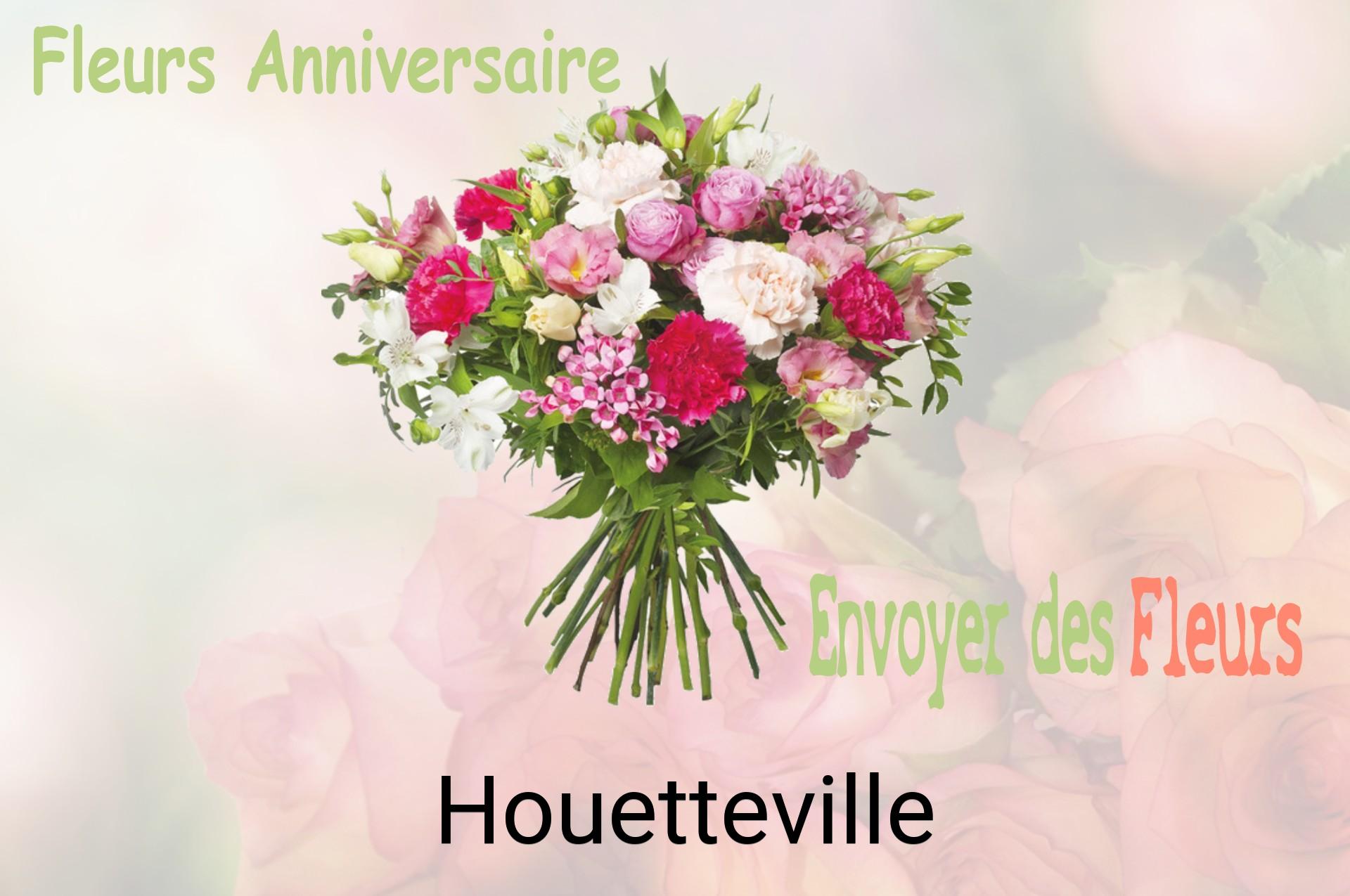 Bouquet de fleurs d’anniversaire livré à Houetteville