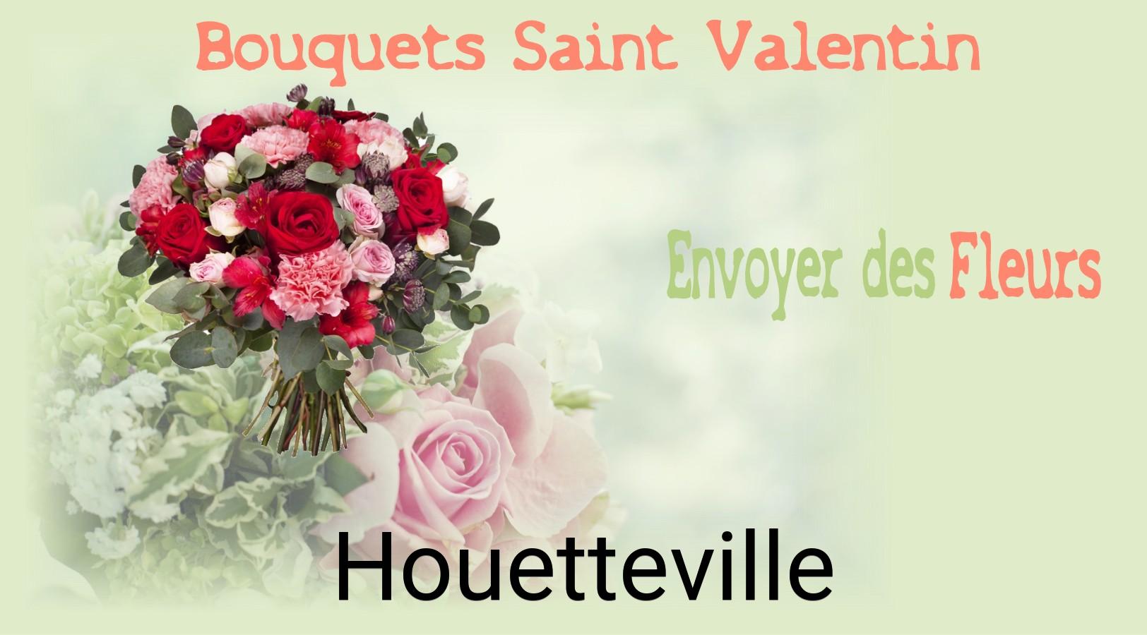 Roses de Saint-Valentin livrées à Houetteville